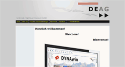 Desktop Screenshot of de-ag.ch
