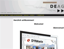 Tablet Screenshot of de-ag.ch